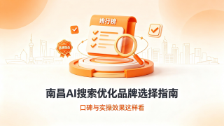 南昌AI搜索优化品牌选择指南：口碑与实操效果这样看